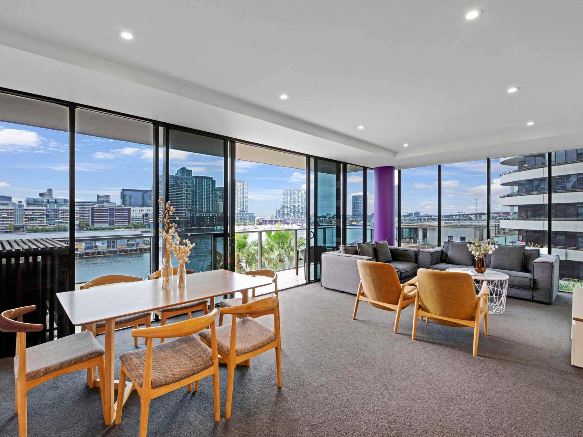 The Sebel Residences Melbourne Docklands Serviced Apartments Bagian luar foto